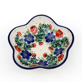 Miska kwiatek H33, 11,5 cm <br> 1535X Czerwony wianuszek
